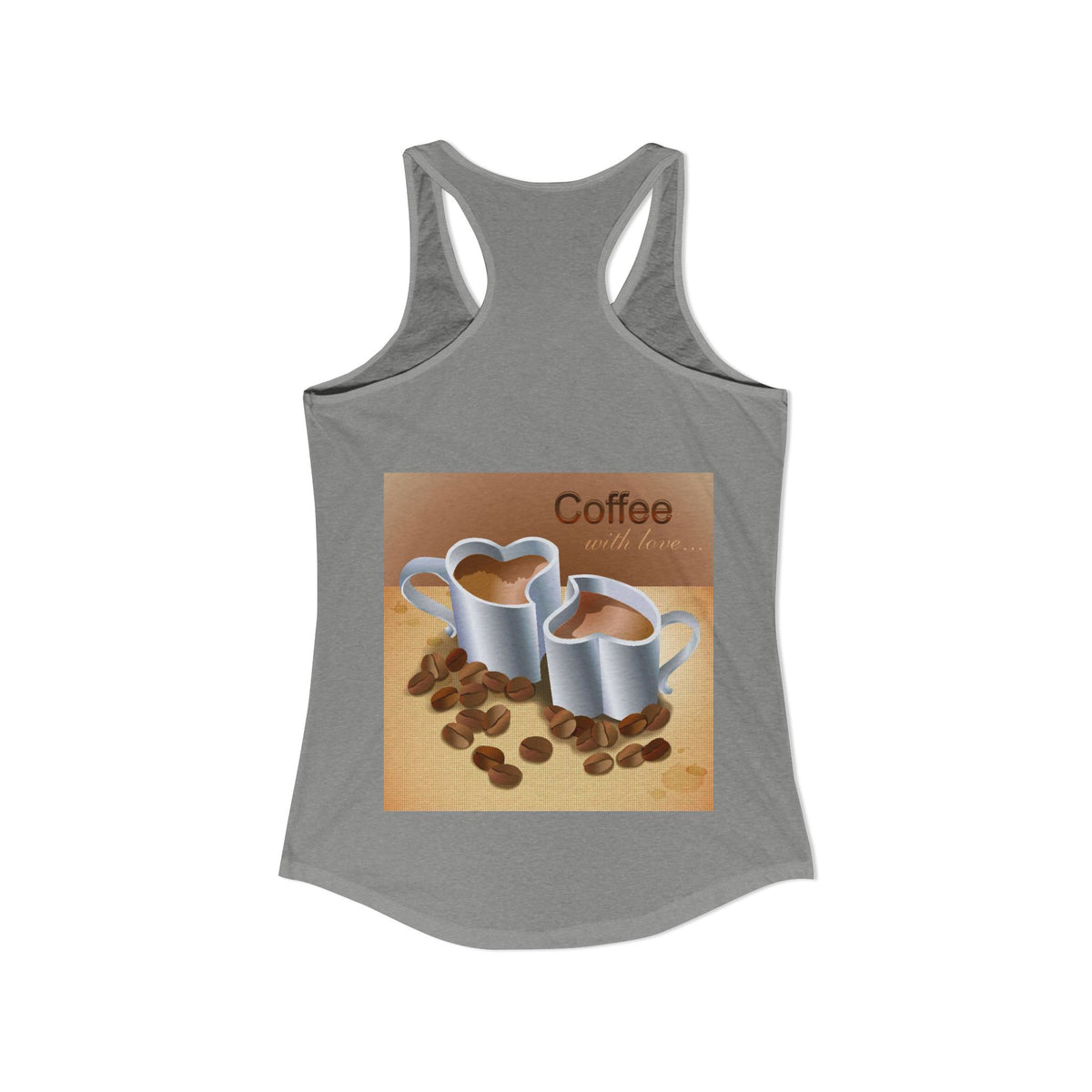 Coffee With Love Women's Racerback Tank