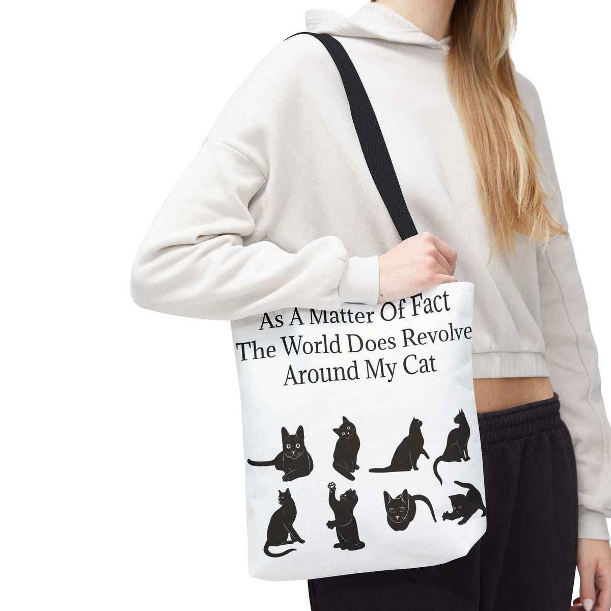 Matter Of Fact Cat Tote Bag