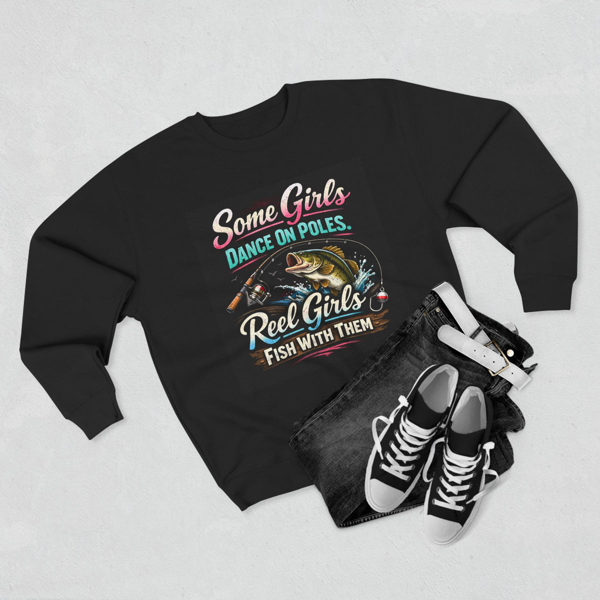 Reel Girls Unisex Crewneck Sweatshirt
