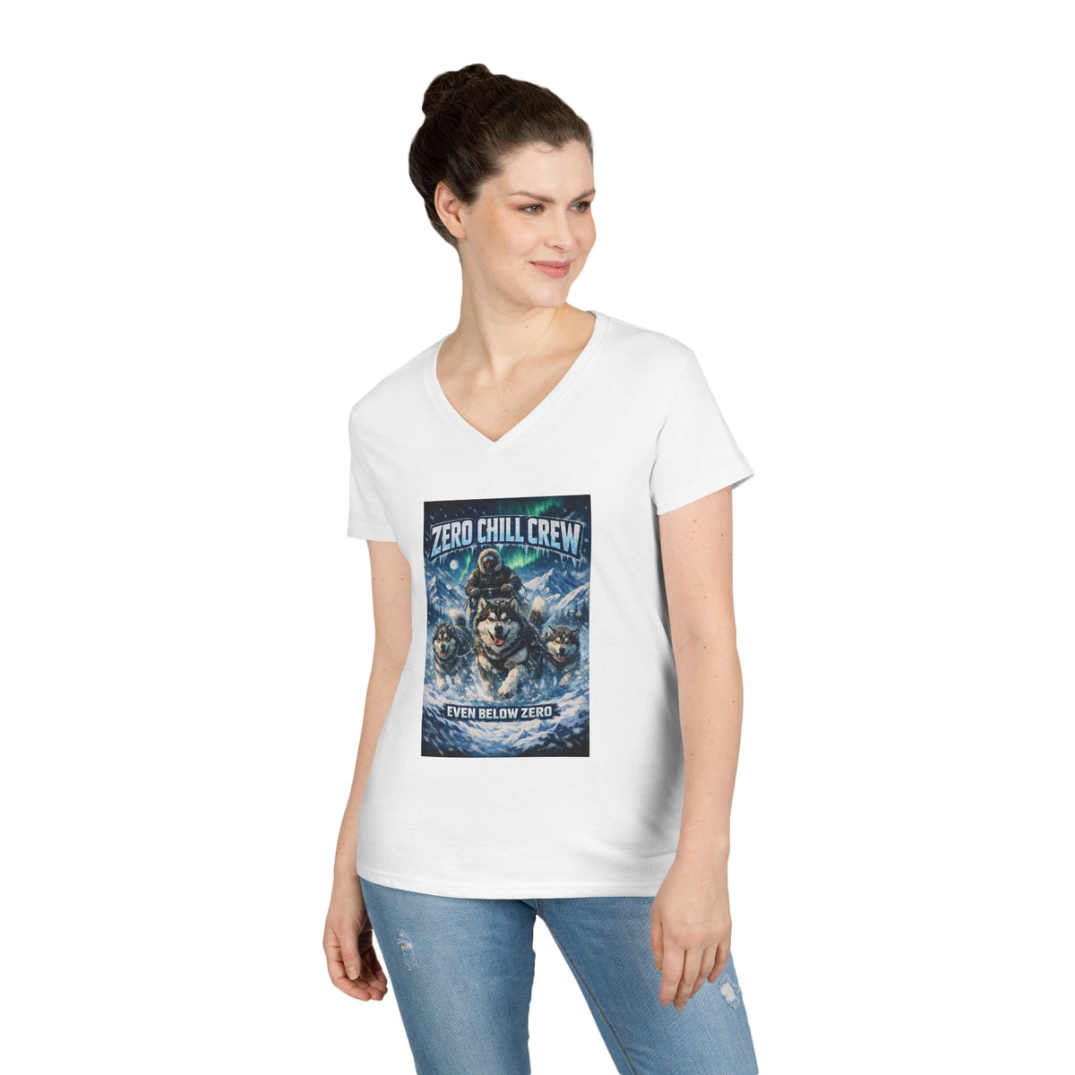 Zero Chill Crew Women's V-Neck Tee