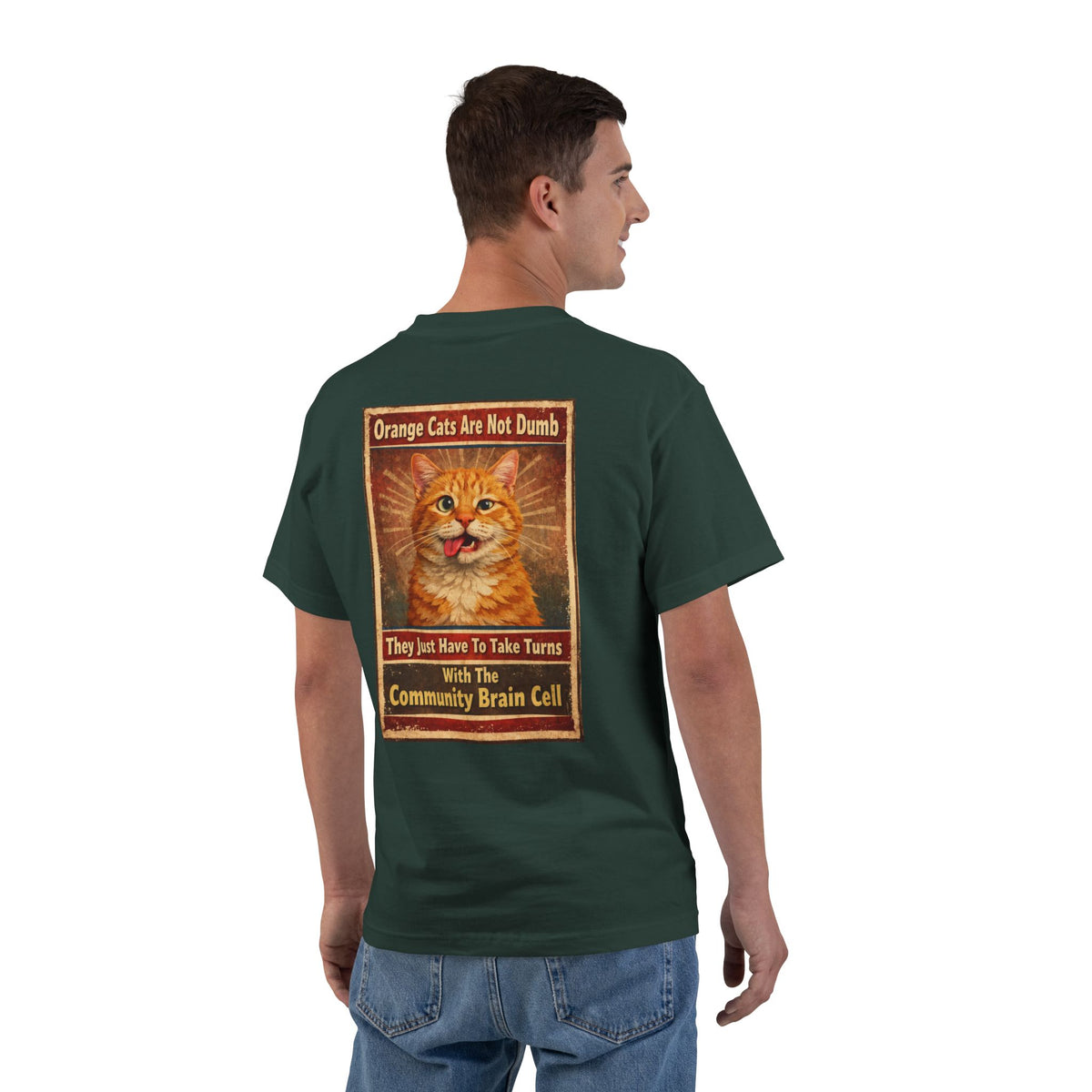 Community Brain Cell Men's Short-Sleeve Crewneck Tee