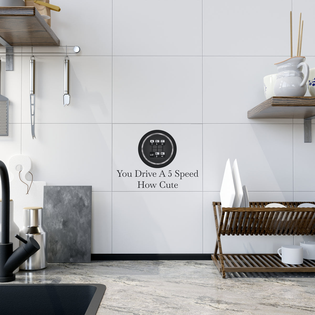 5 Speed How Cute Ceramic Photo Tile