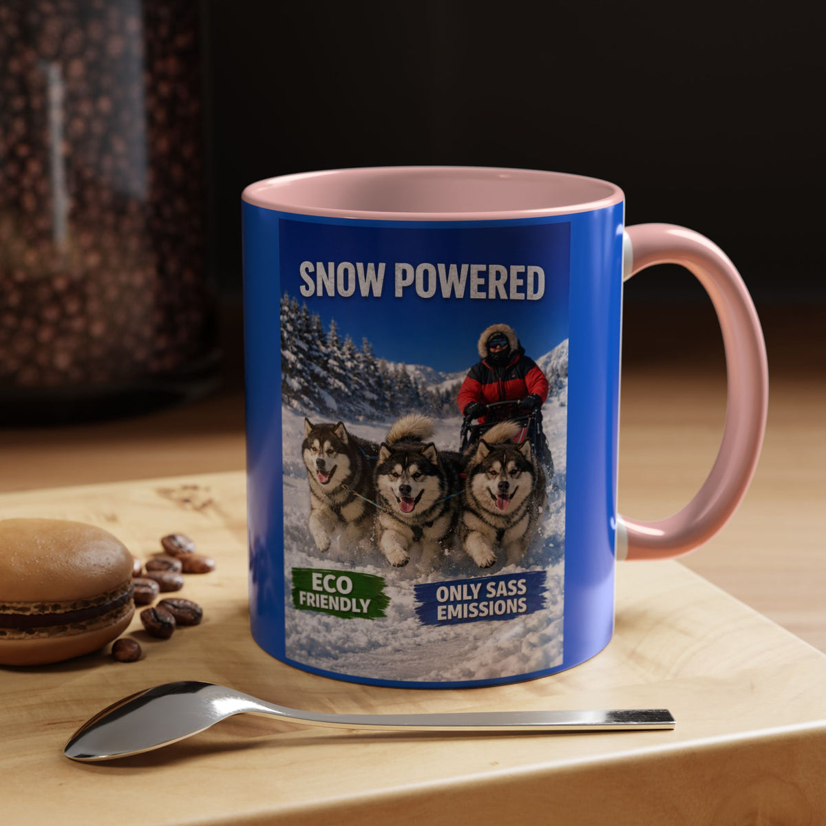 Snow Powered 2-Tone Coffee Mug