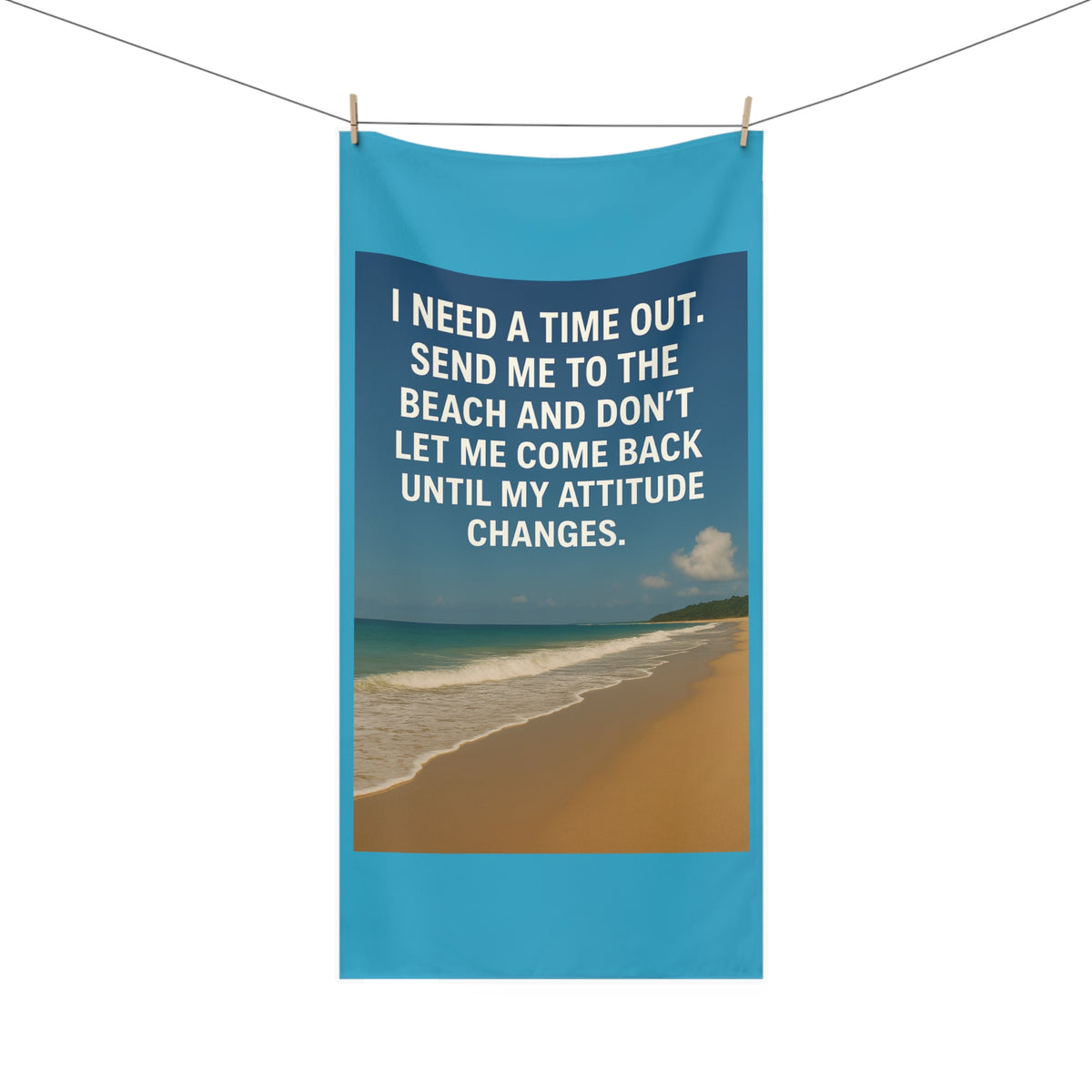 Time Out Mink-Cotton Beach Towel