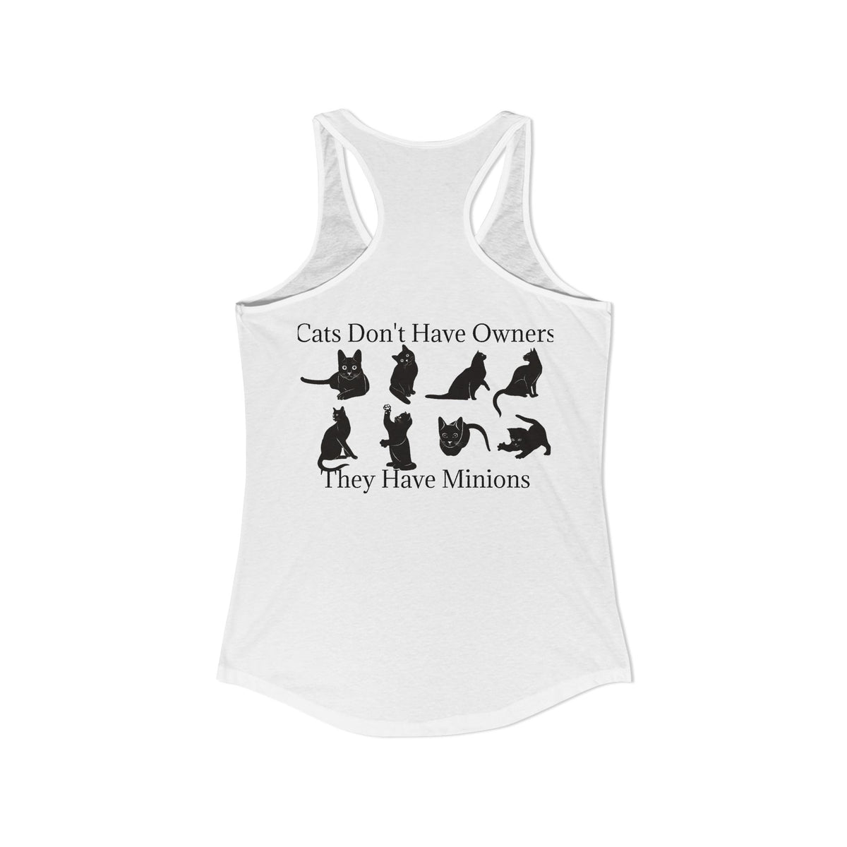 Cat Minions Women's Racerback Tank