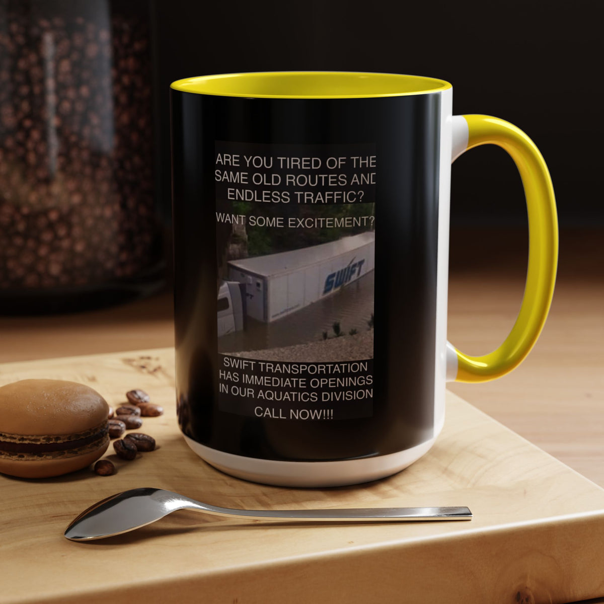 Swift Aquatics 2-Tone Coffee Mug