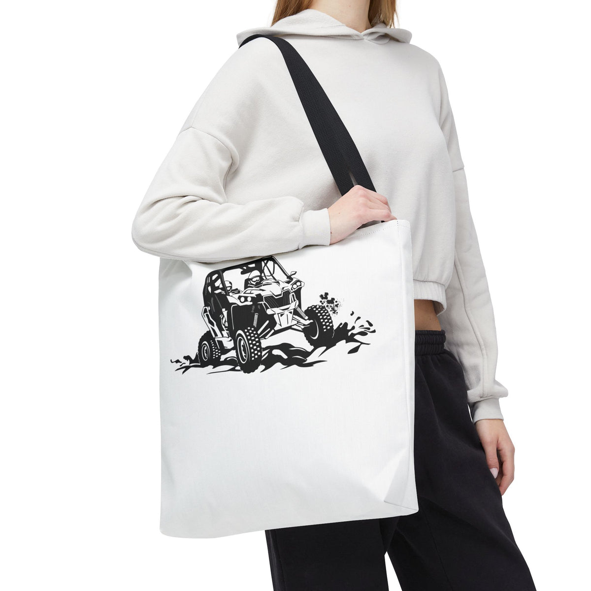 Slingin' Mud Side By Side Tote Bag