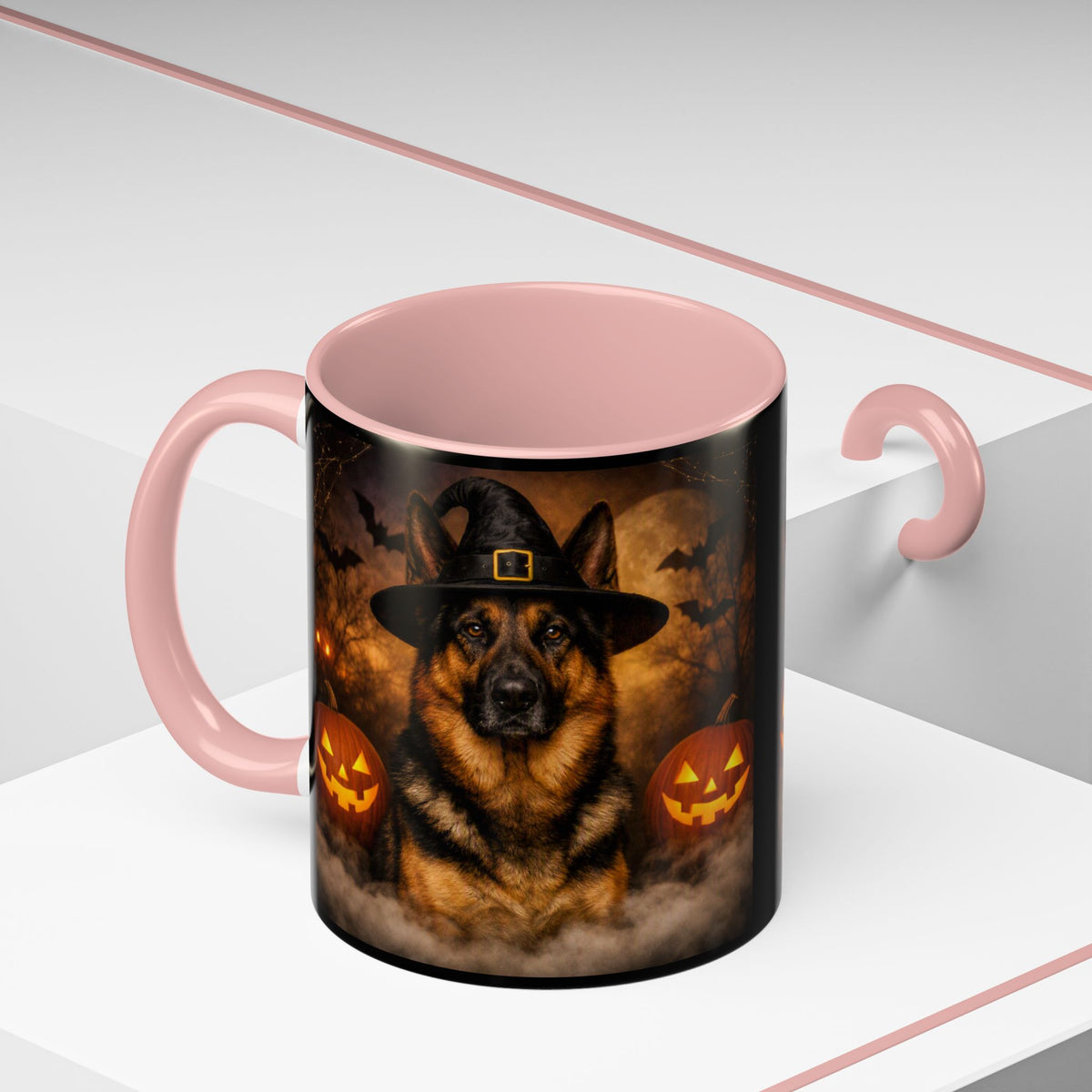 Witch Hat Pack German Shepherd 2-Tone Coffee Mug
