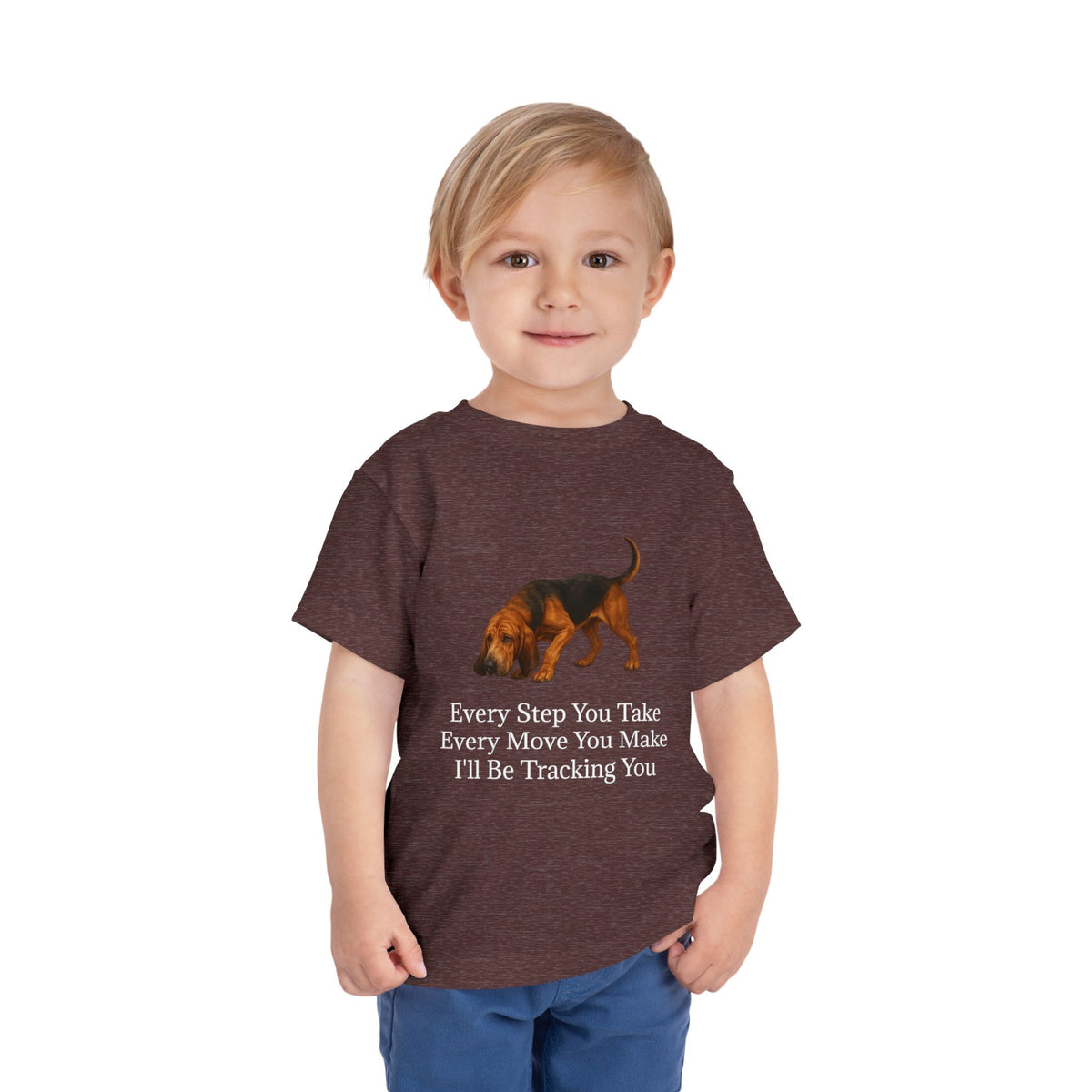 Tracking You Toddler Unisex Short Sleeve Crewneck Tee