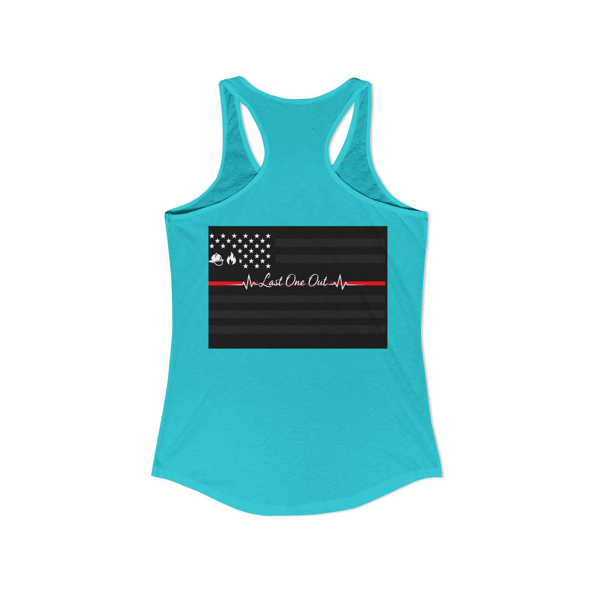 Thin Red Line Women's Racerback Tank