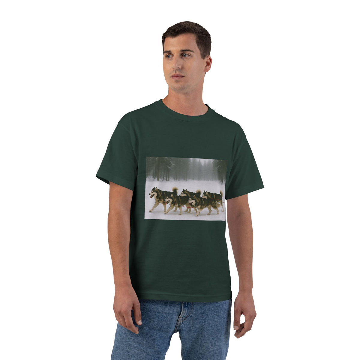 Mush On Men's Short-Sleeve Crewneck Tee