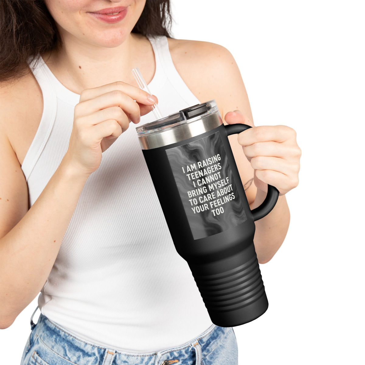Raising Teenagers Insulated Travel Mug