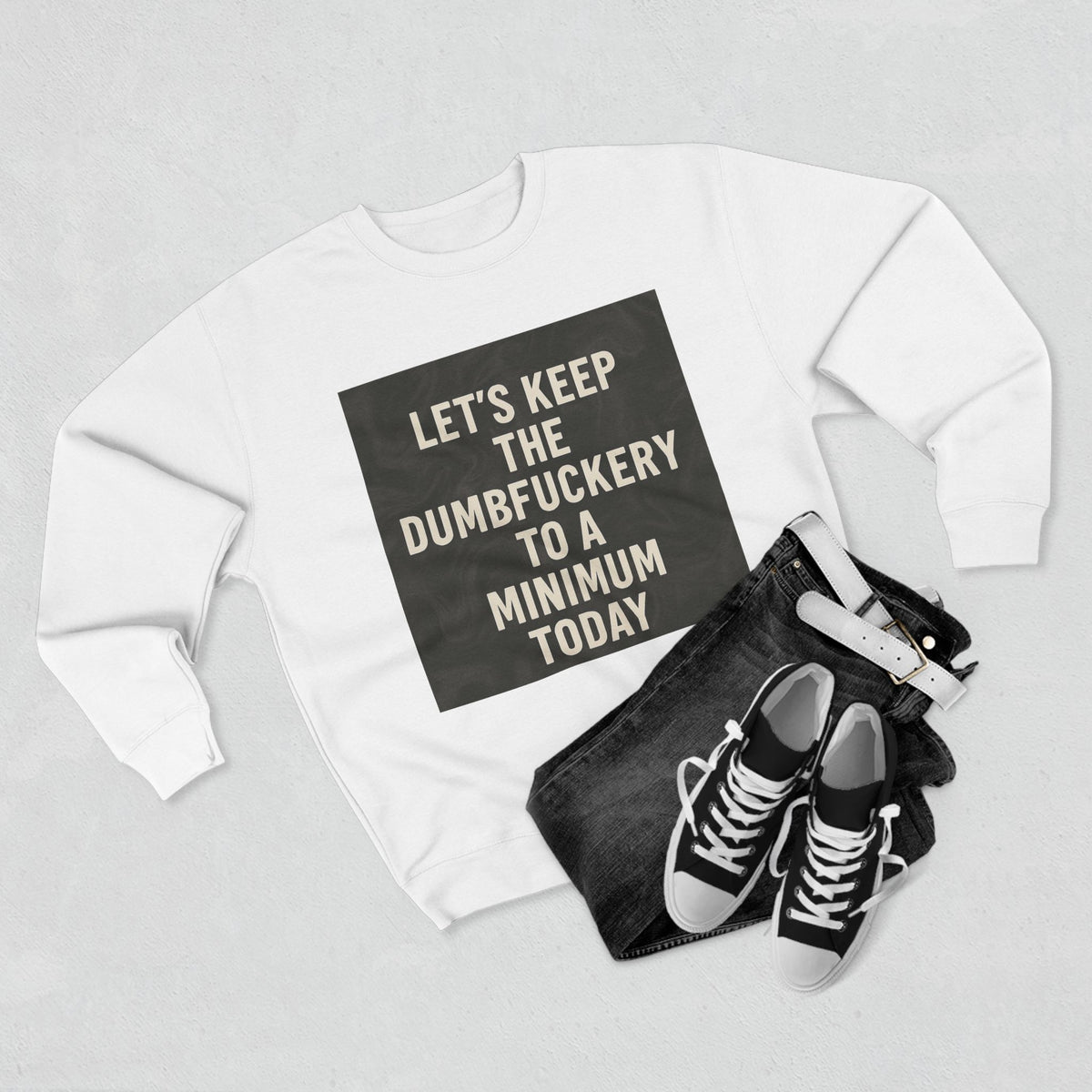 Dumbfuckery Unisex Crewneck Sweatshirt