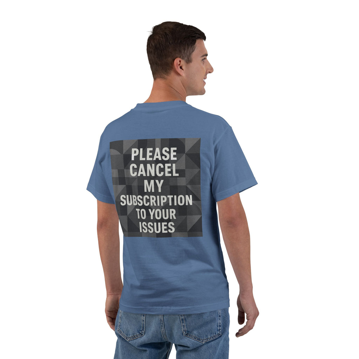 Cancel My Subscription Men's Short-Sleeve Crewneck Tee