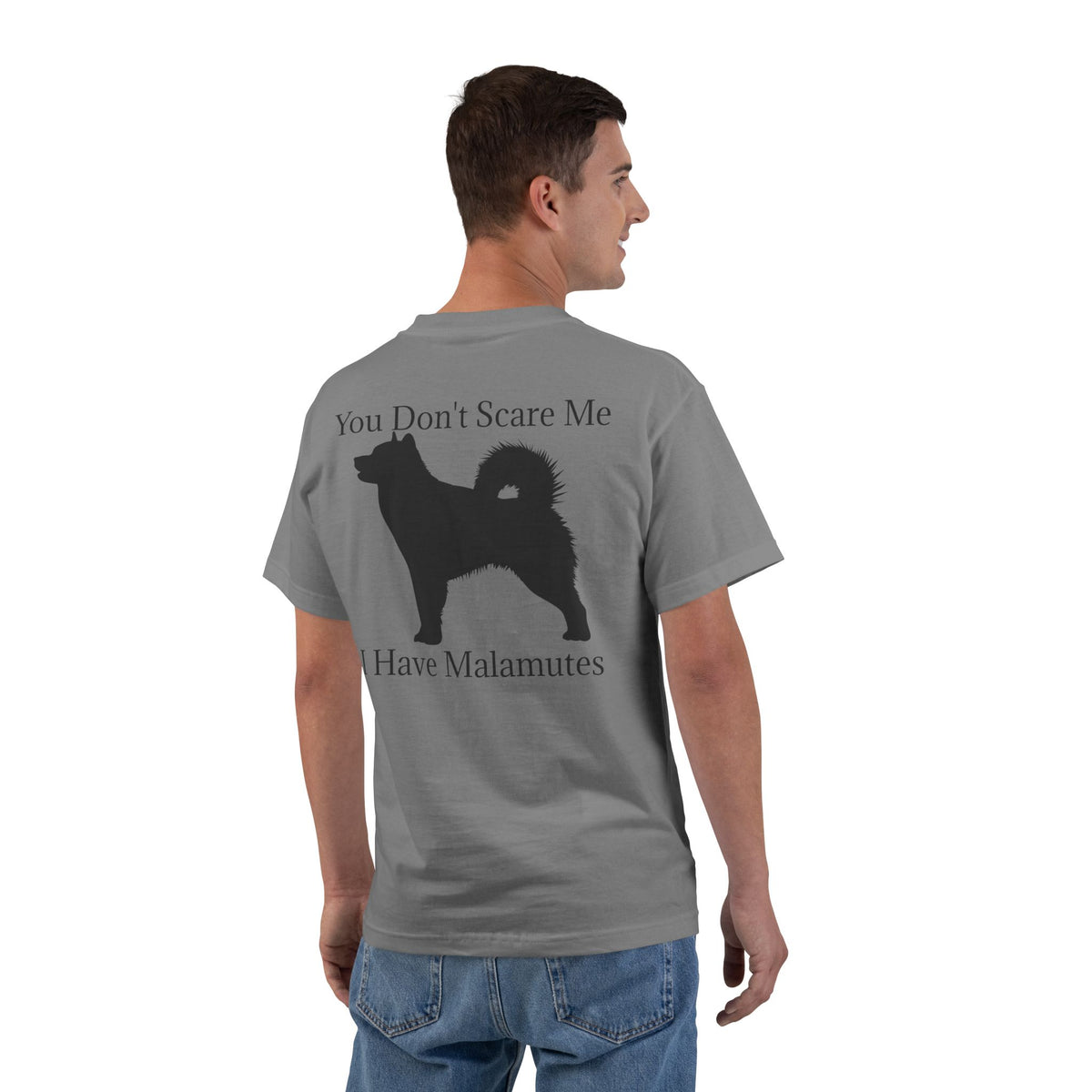You Don't Scare Me Men's Short-Sleeve Crewneck Tee