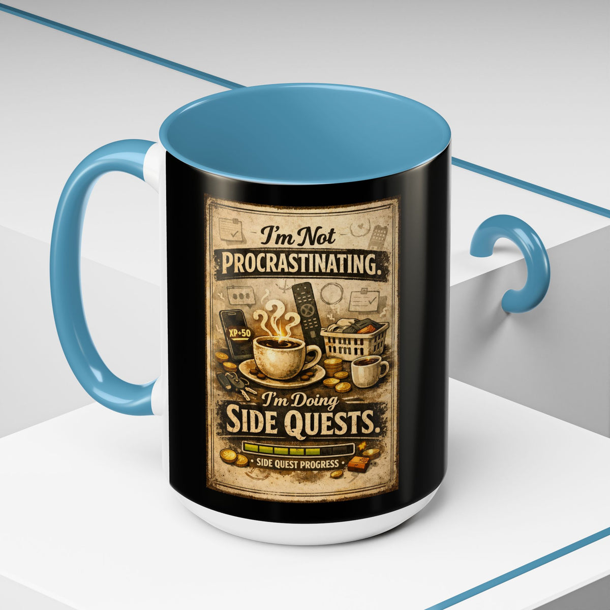 Procrastinating 2-Tone Coffee Mug