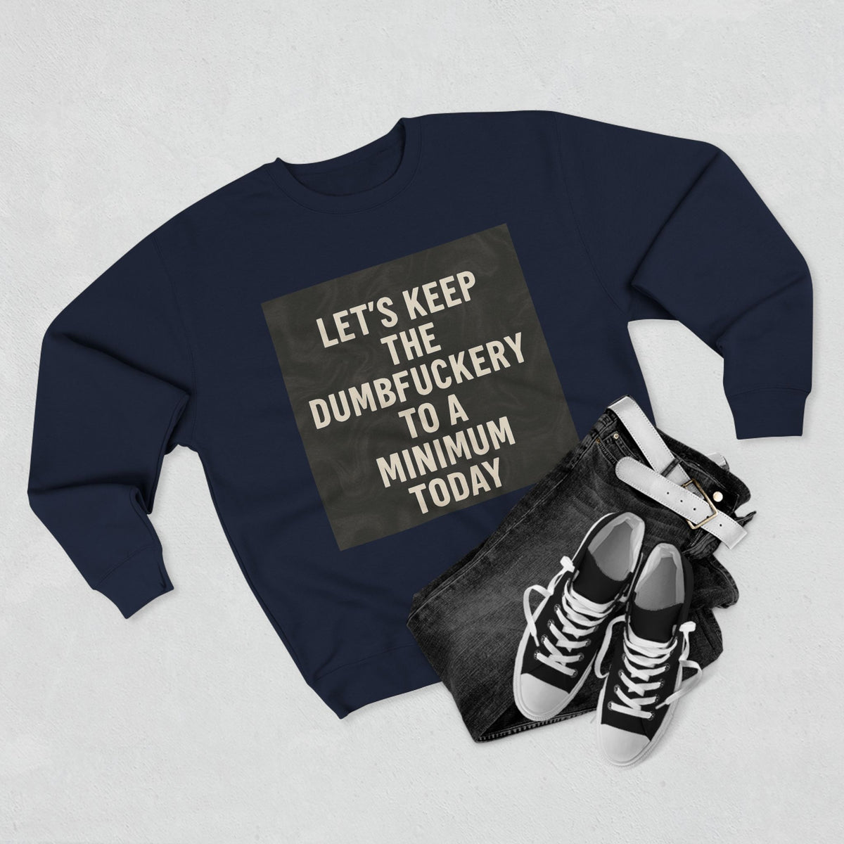 Dumbfuckery Unisex Crewneck Sweatshirt