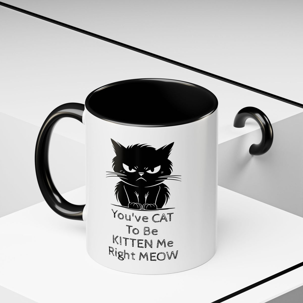 KITTEN Me 2-Tone Coffee Mug