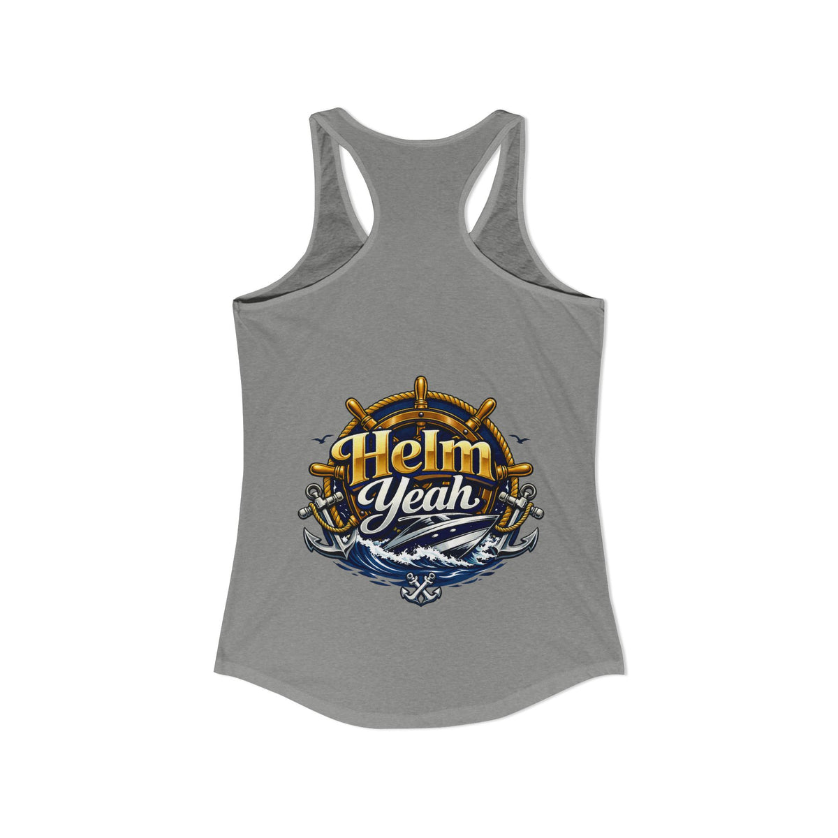 Helm Yeah Women's Racerback Tank
