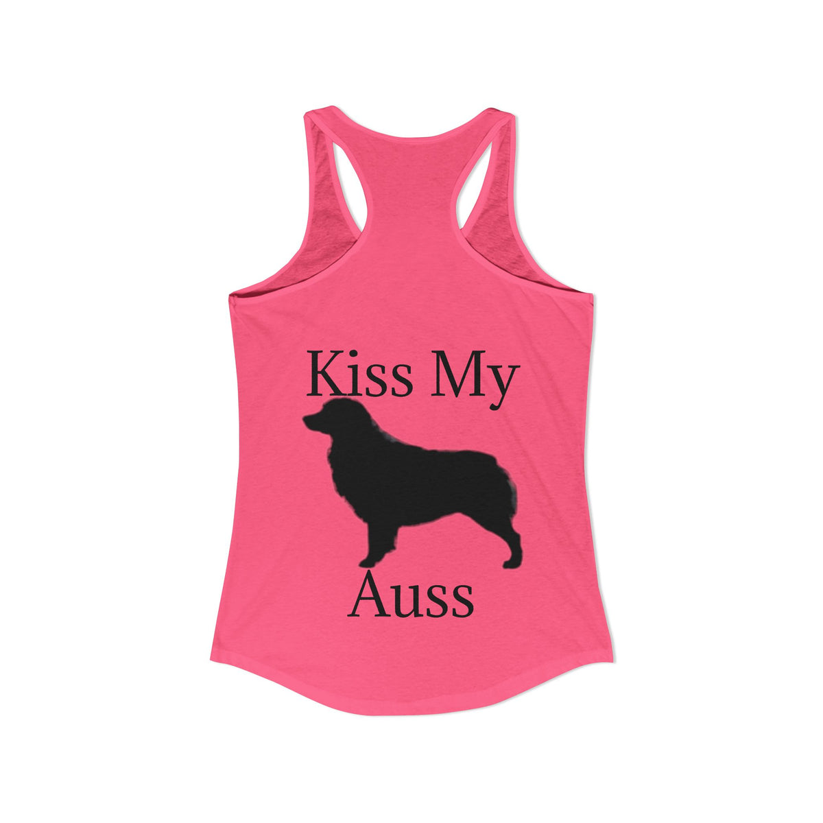 Kiss My Auss Women's Racerback Tank