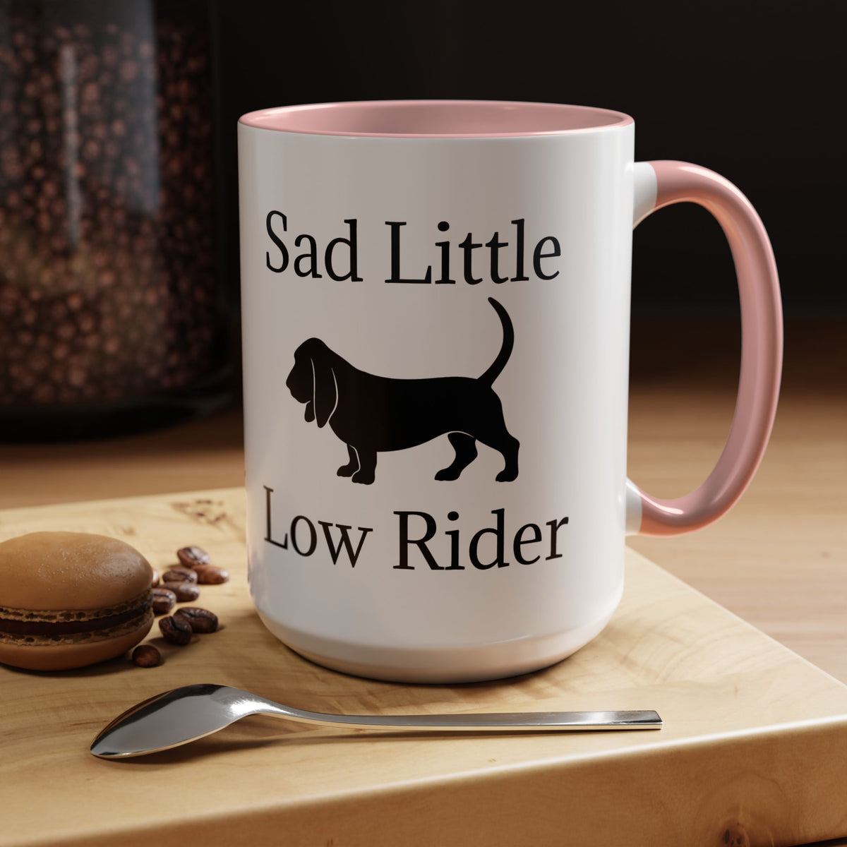 Sad Little Low Rider 2-Tone Coffee Mug