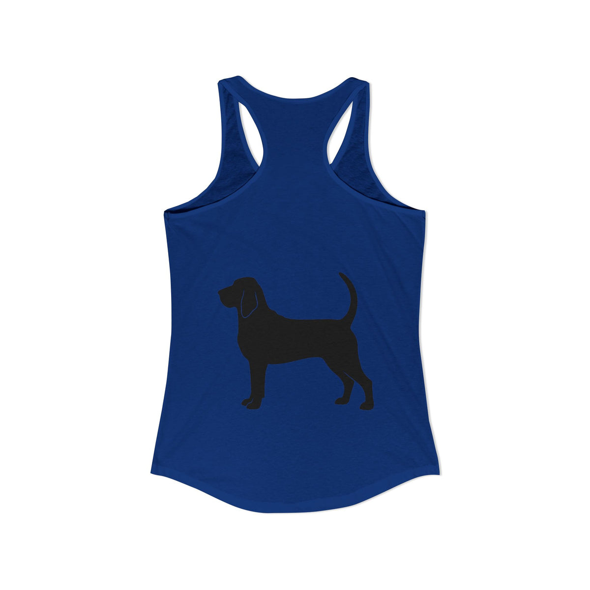 Bloodhound Silhouette Women's Racerback Tank