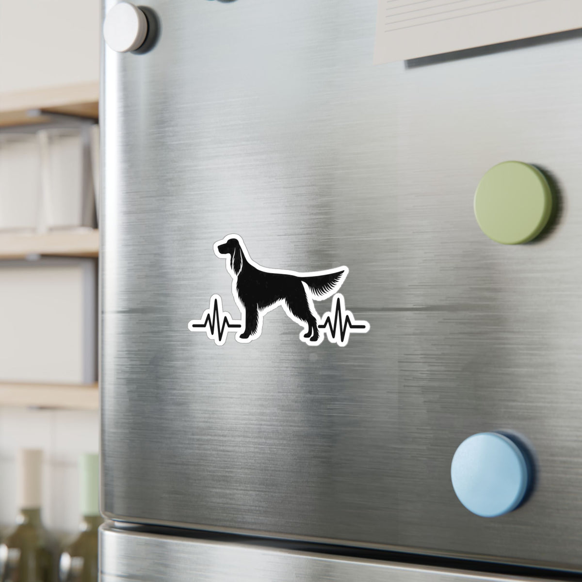 My Heart Beats For English Setters Vinyl Decal