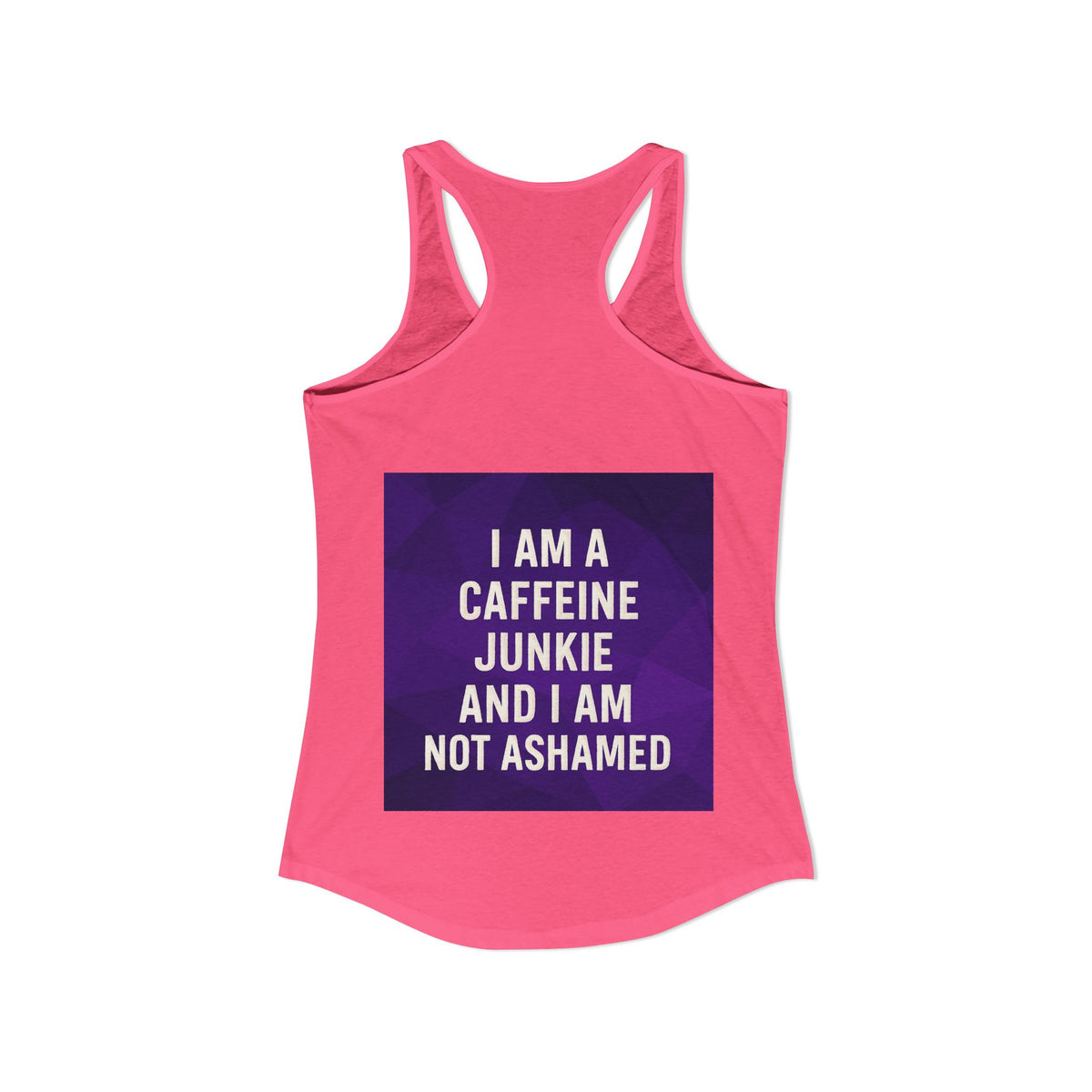 Caffeine Junkie Women's Racerback Tank
