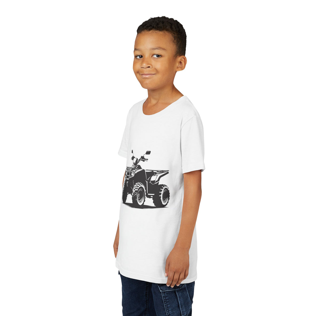 Off The Beaten Path Quad Youth Unisex Short Sleeve Crewneck Tee