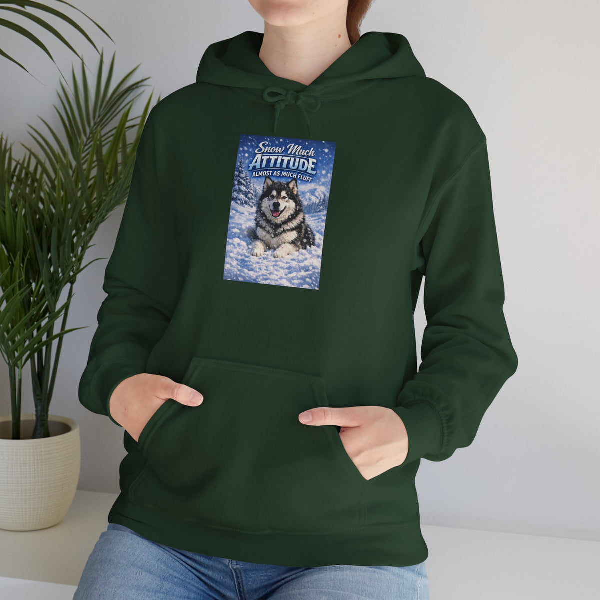 Snow Much Attitude Unisex Hoodie