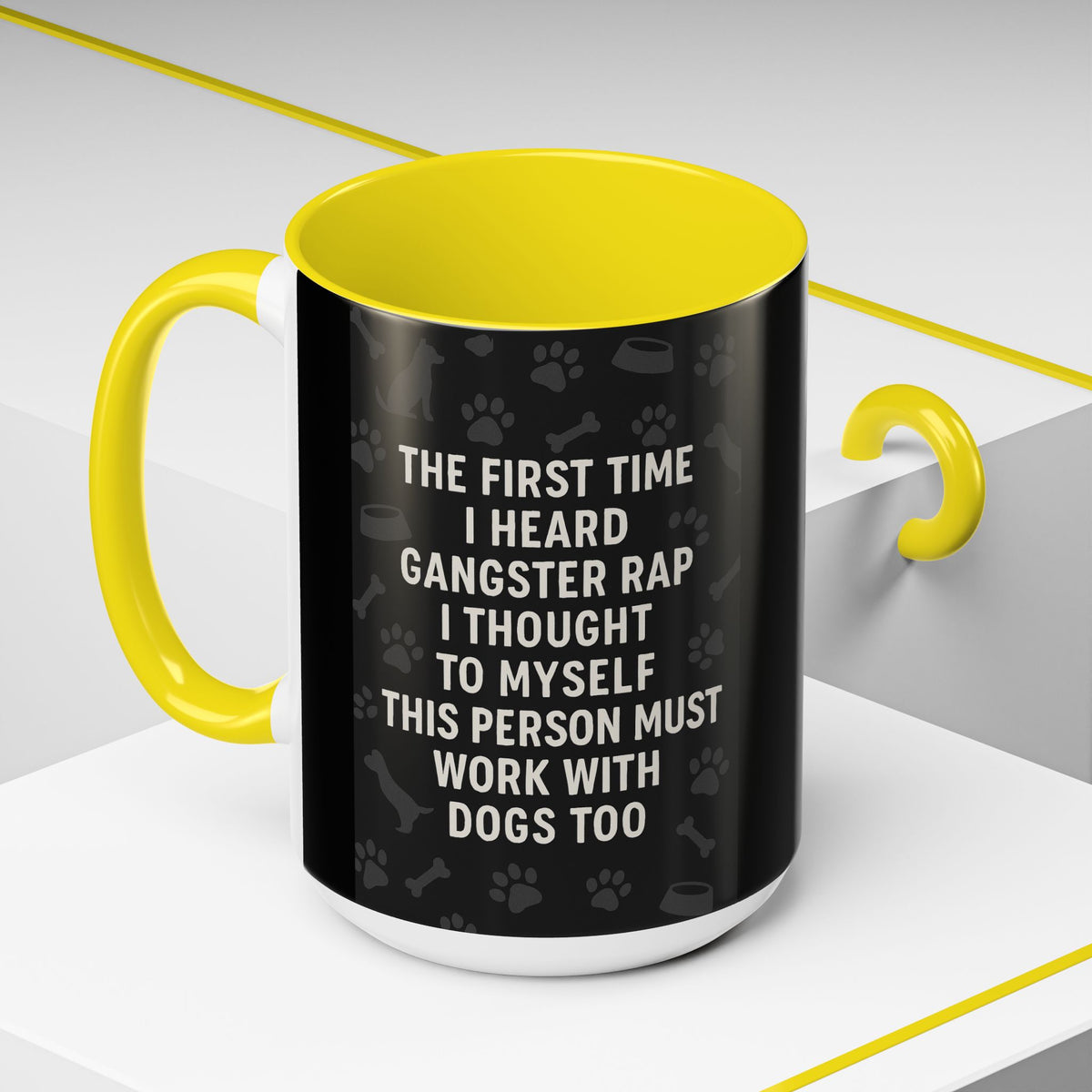 Gangster Rap 2-Tone Coffee Mug