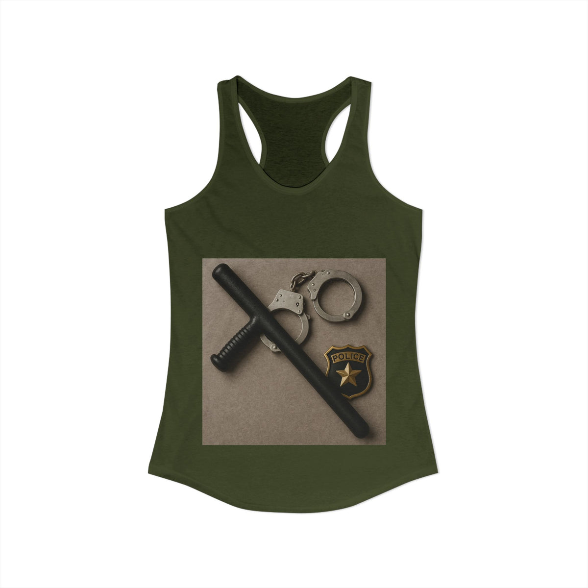 Law Enforcement Appreciation Women's Racerback Tank