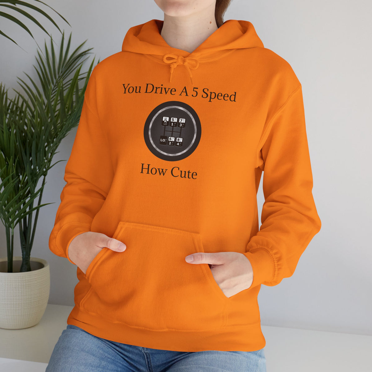 5 Speed How Cute Unisex Hoodie