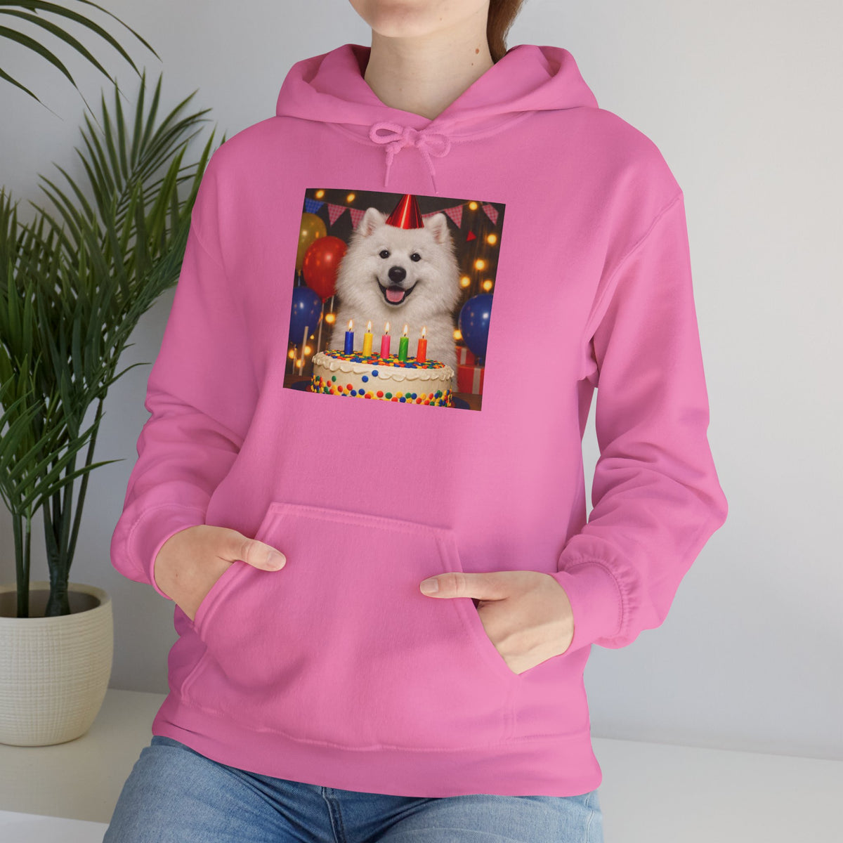 Birthday Buddy Samoyed Unisex Hoodie