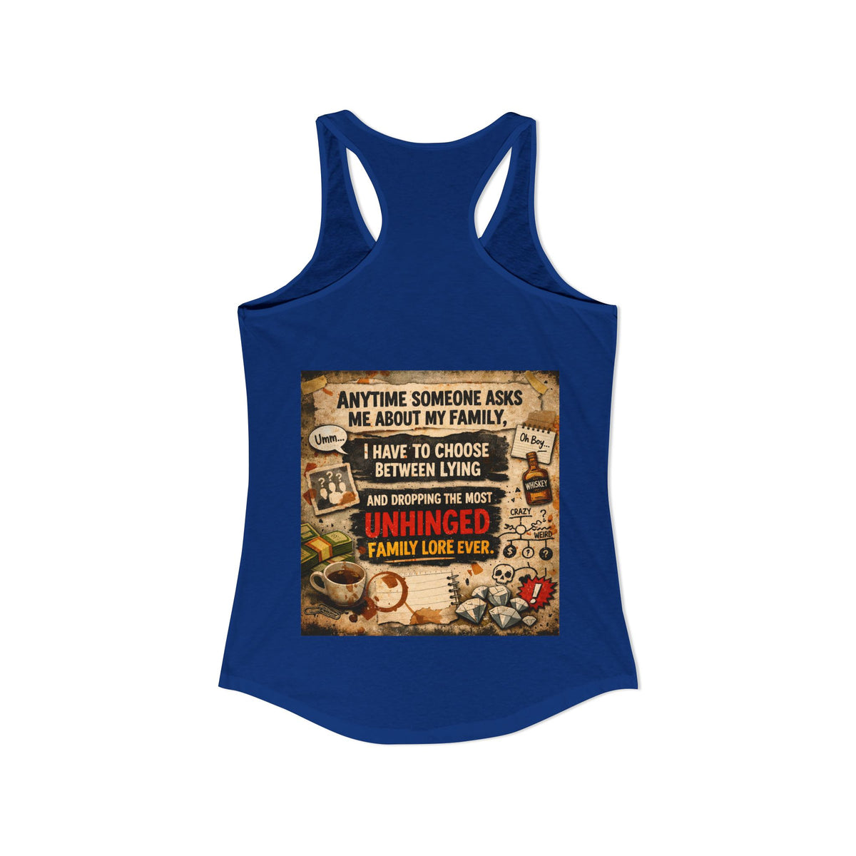 Unhinged Family Women's Racerback Tank