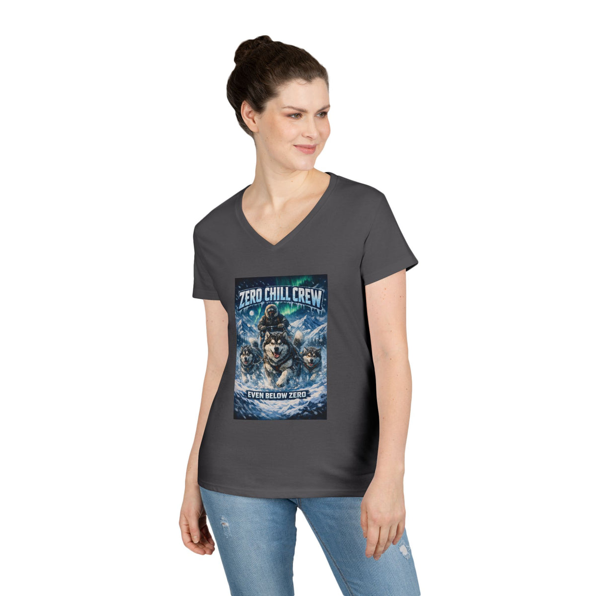 Zero Chill Crew Women's V-Neck Tee
