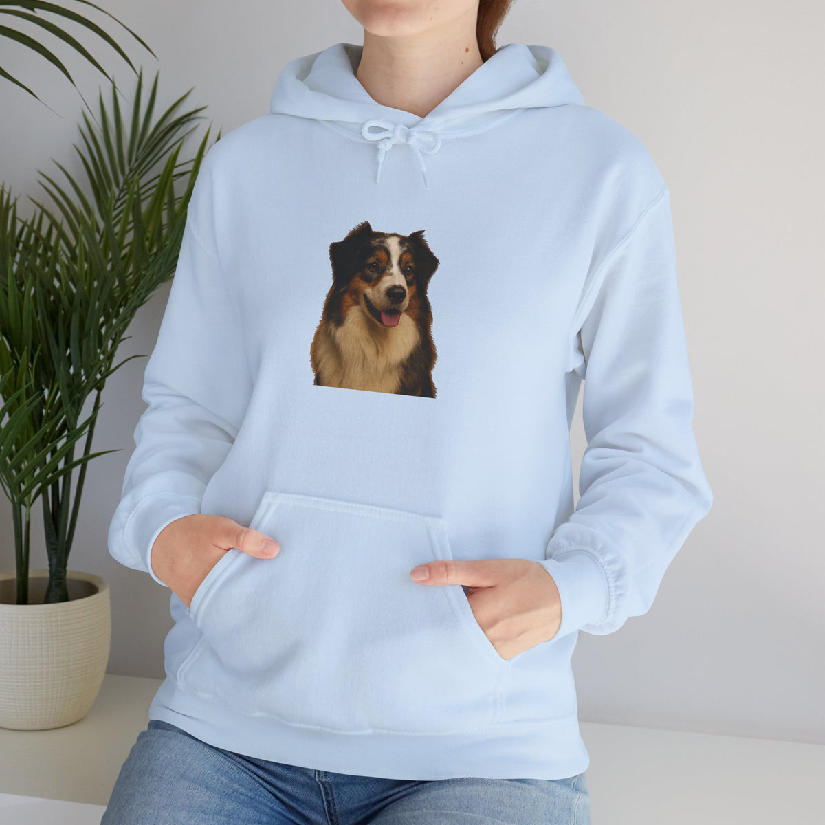 Aussie Head Unisex Hoodie