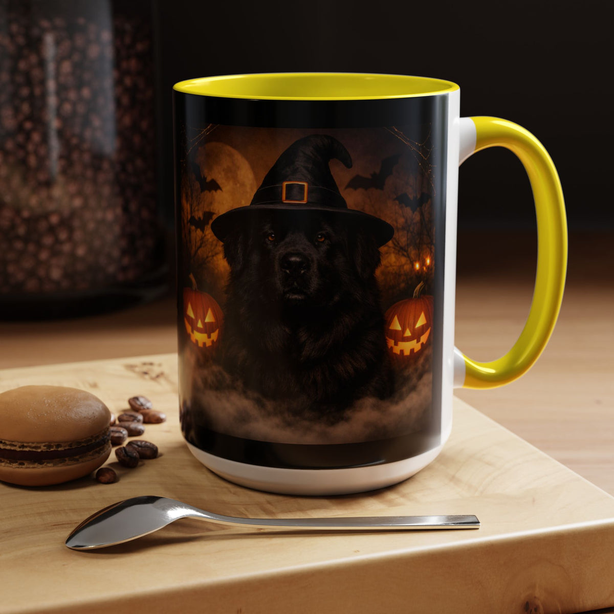 Witch Hat Pack Newfie 2-Tone Coffee Mug