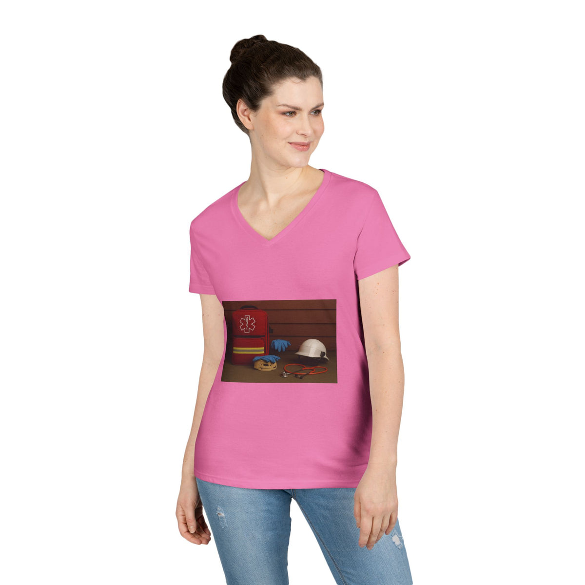 EMS Appreciation Women's V-Neck Tee