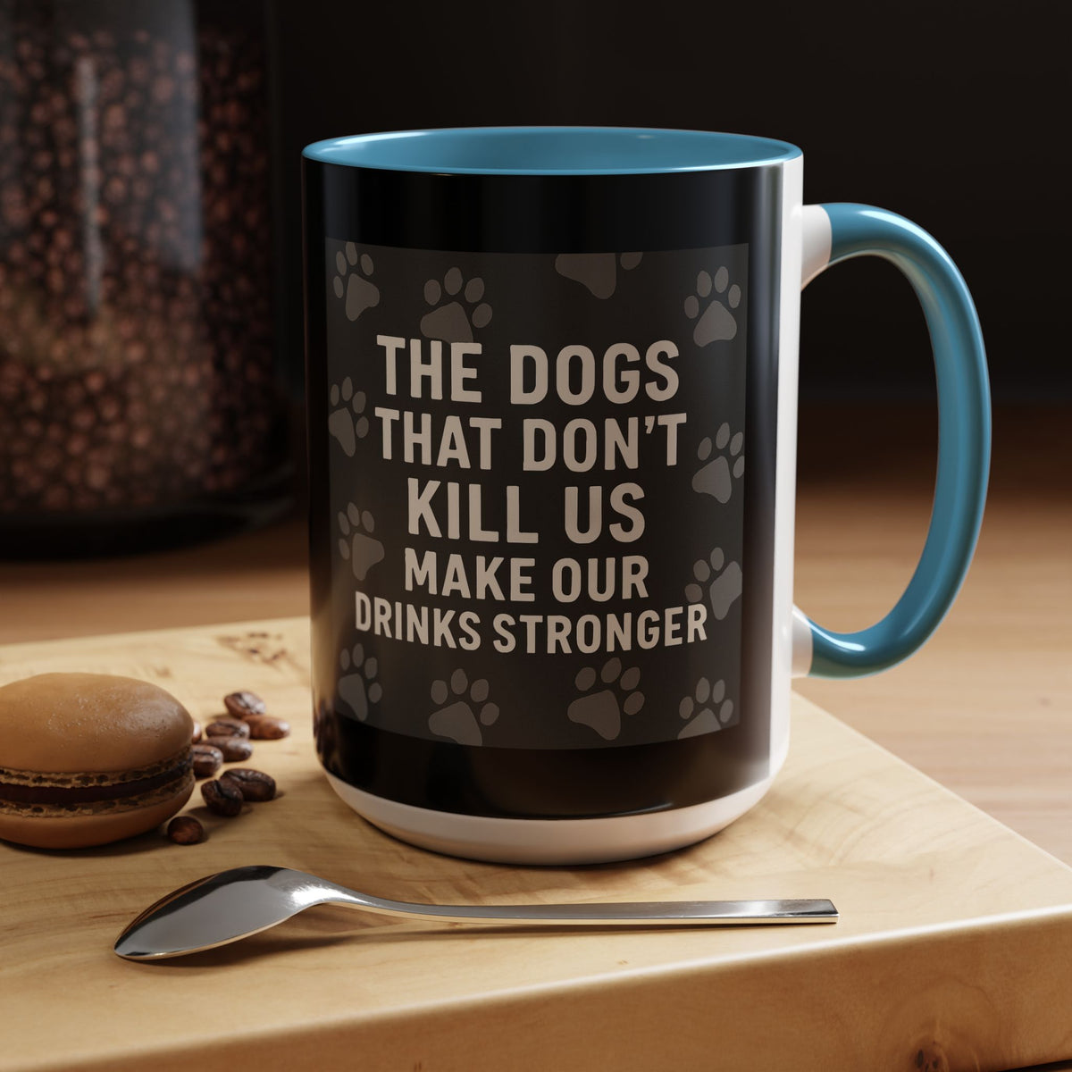 Drinks Stronger 2-Tone Coffee Mug