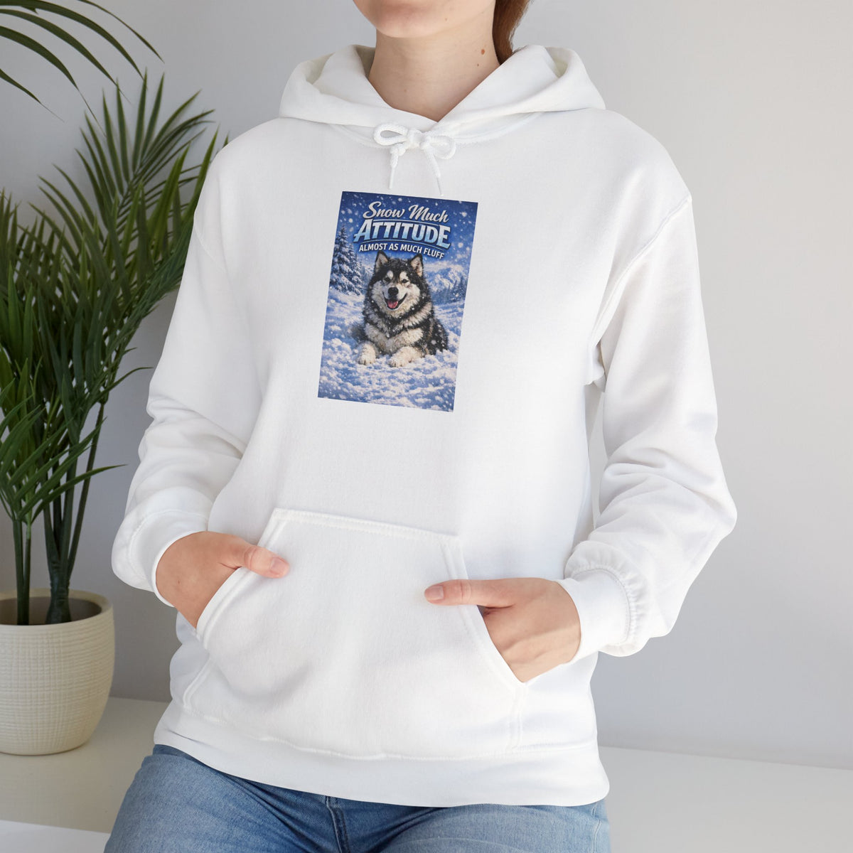 Snow Much Attitude Unisex Hoodie