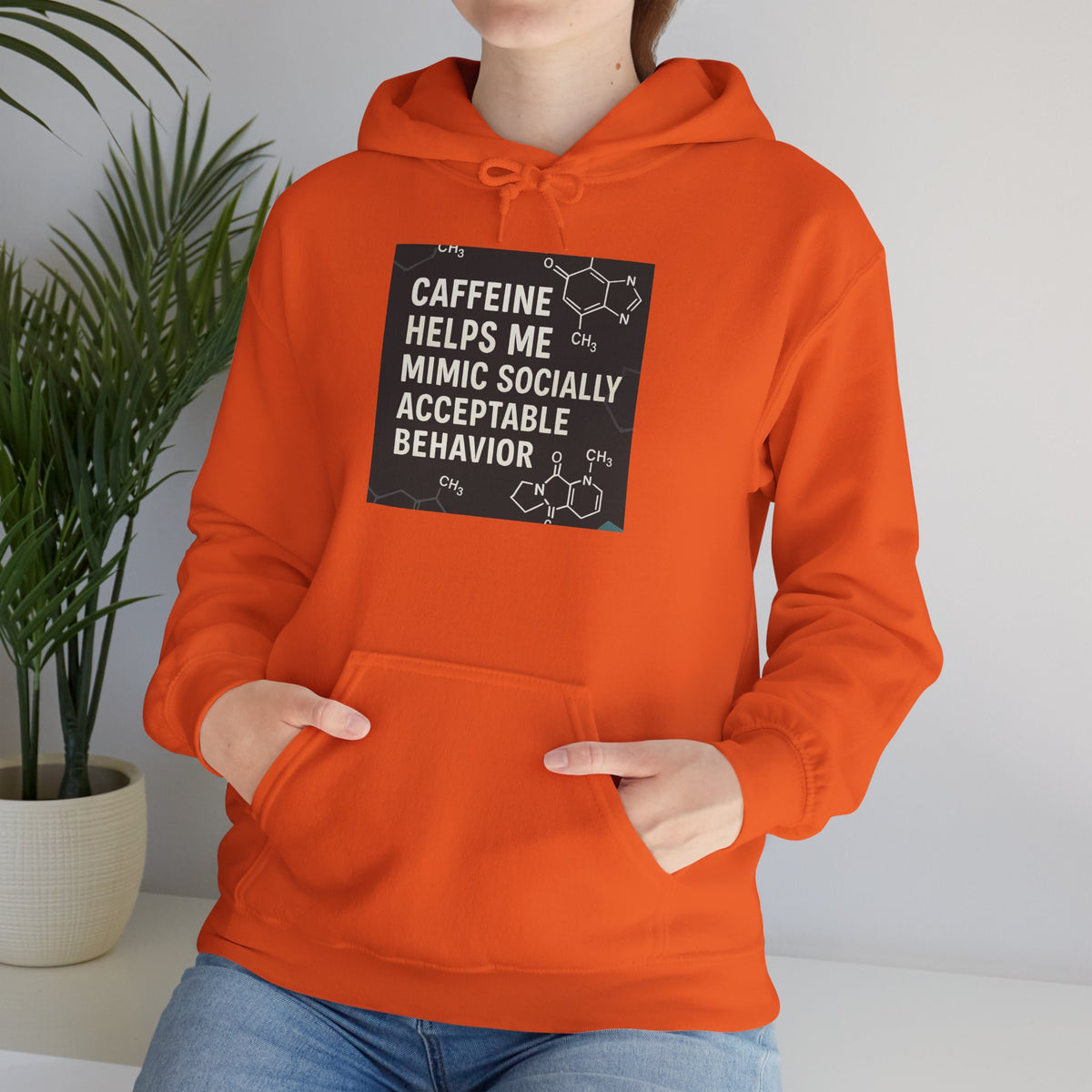 Socially Acceptable Unisex Hoodie