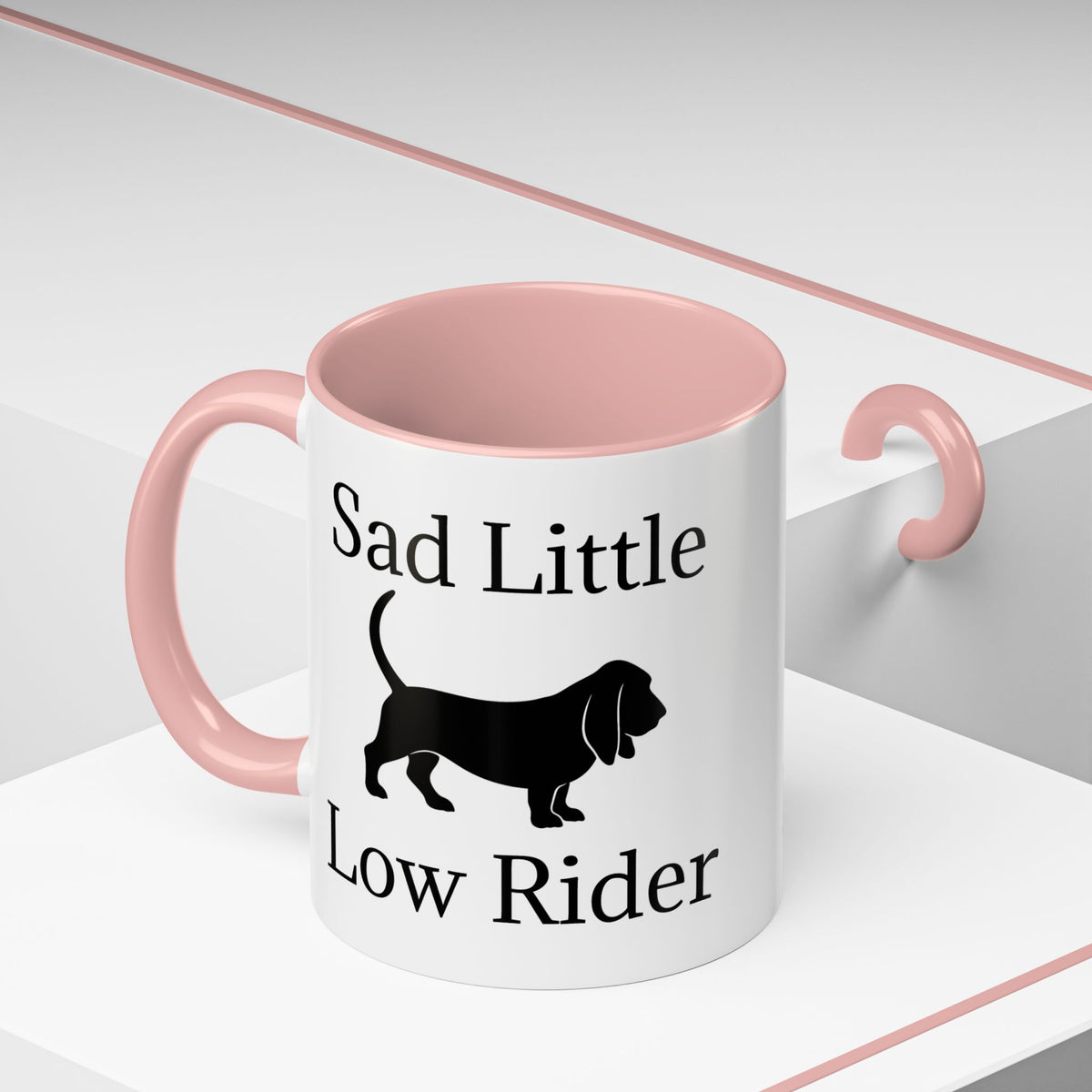 Sad Little Low Rider 2-Tone Coffee Mug