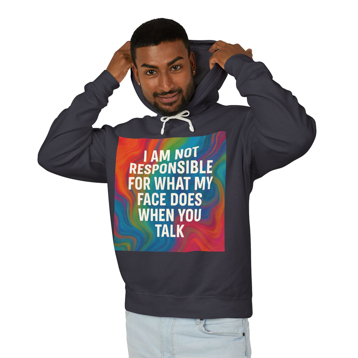 When You Talk Unisex Lightweight Hoodie