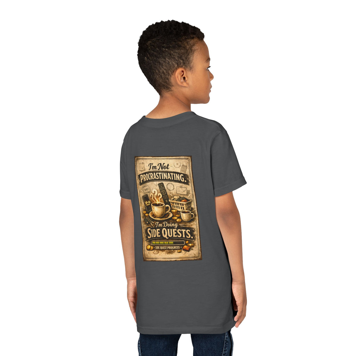 Procrastinating Youth Unisex Short Sleeve Crewneck Tee