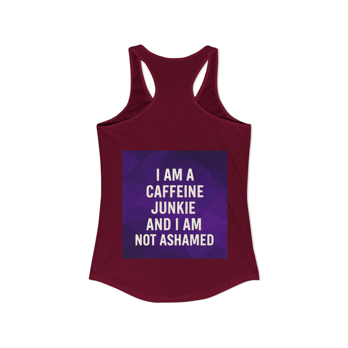 Caffeine Junkie Women's Racerback Tank