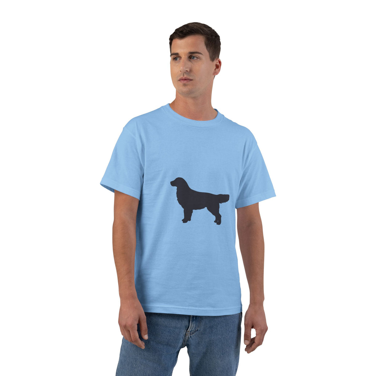 Golden Silhouette Men's Short-Sleeve Crewneck Tee