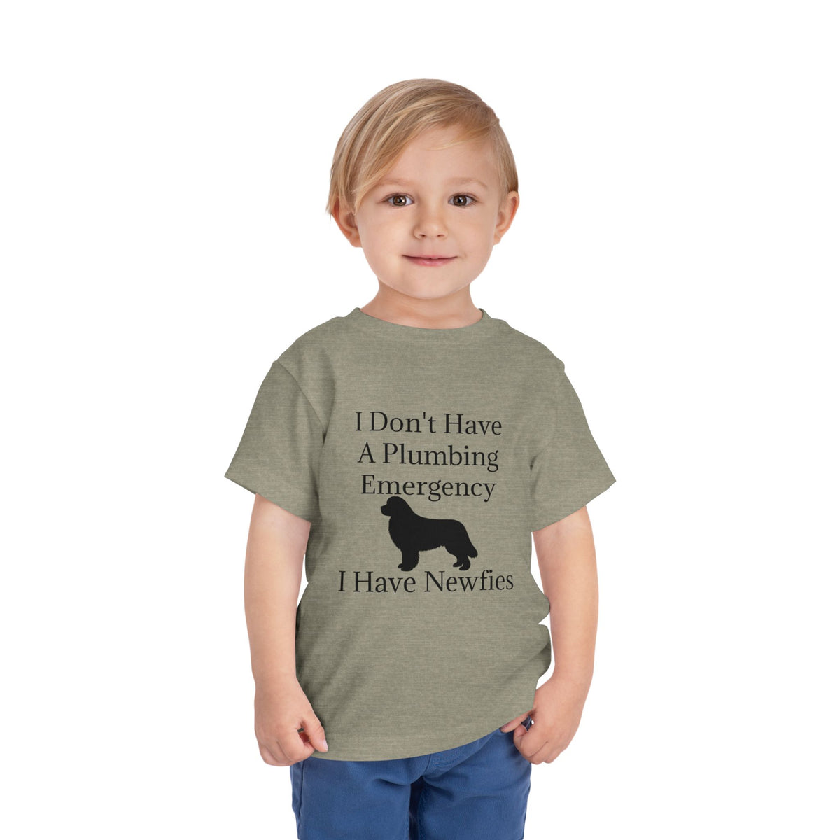 Plumbing Emergency Toddler Unisex Short Sleeve Crewneck Tee