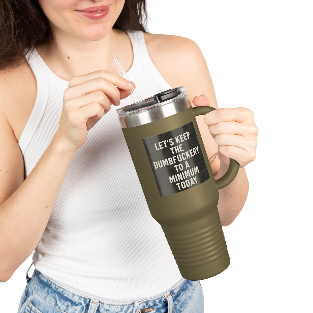 Dumbfuckery Insulated Travel Mug