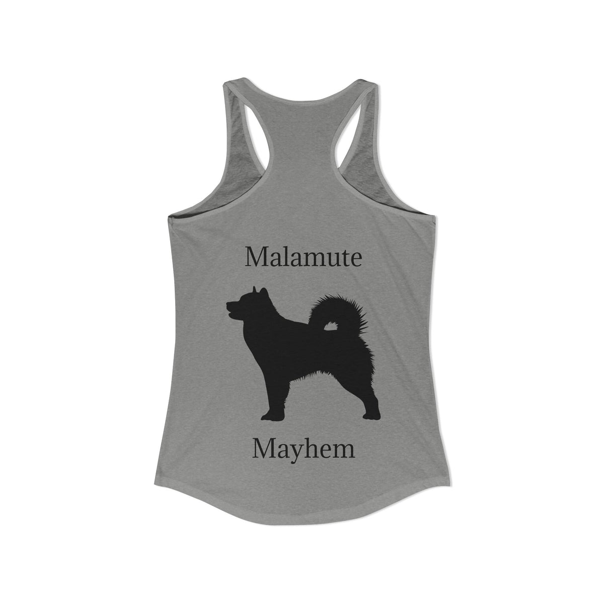 Malamute Mayhem Women's Racerback Tank